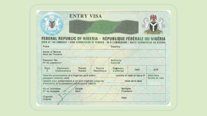Nigeria entry visa