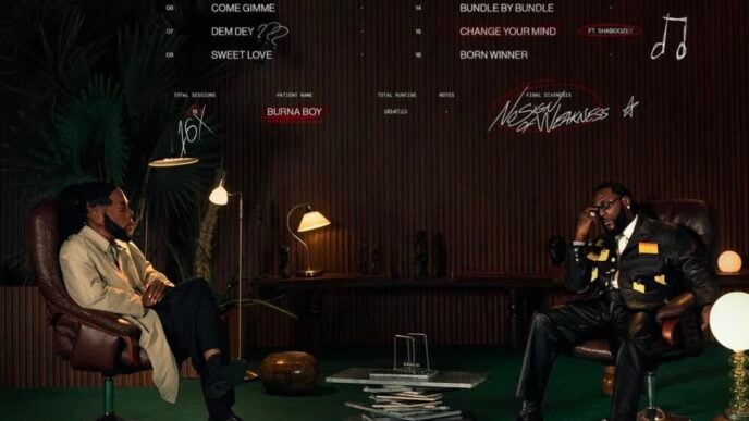 TRACKLIST: Burna Boy features Travis Scott, Shaboozey in ‘No Sign of Weakness’ album