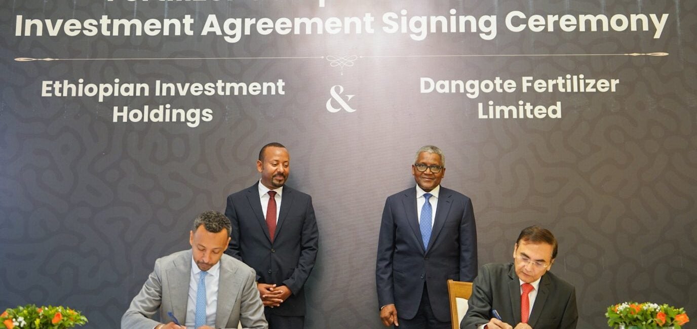 Dangote Group, Ethiopia sign agreement to build $2.5bn fertiliser plant