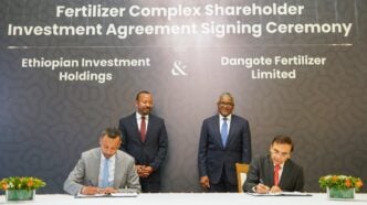 Dangote Group, Ethiopia sign agreement to build $2.5bn fertiliser plant