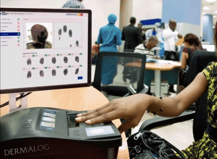 Thumbprinting during BVN Enrollment process