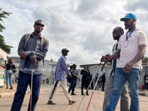 Bi-Courtney apologises to passengers after visually impaired persons blocked Lagos airport road