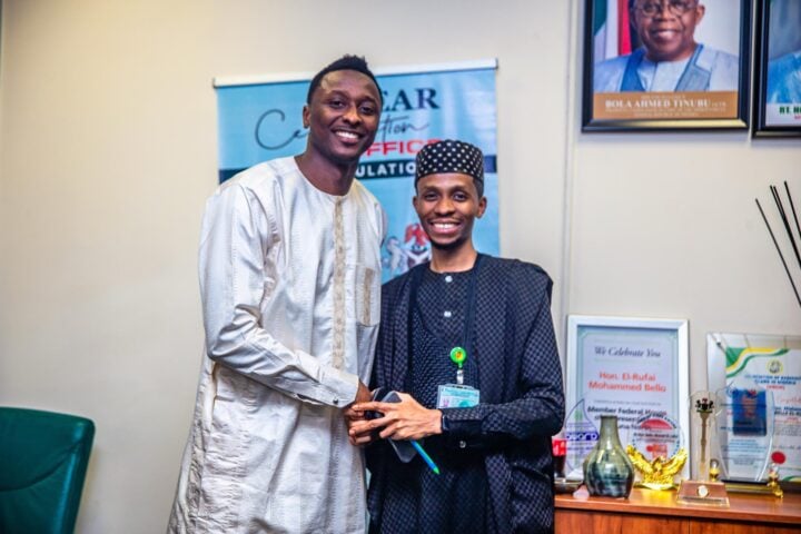 Sadiq Umar (left) and Bello el-Rufai