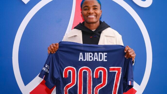 Rasheedat Ajibade unveiled by PSG Feminines