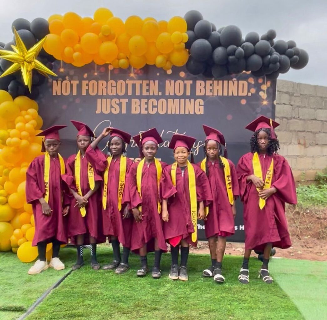 The graduation of the Not Forgotten Initiative (NFI) School in Abuja.