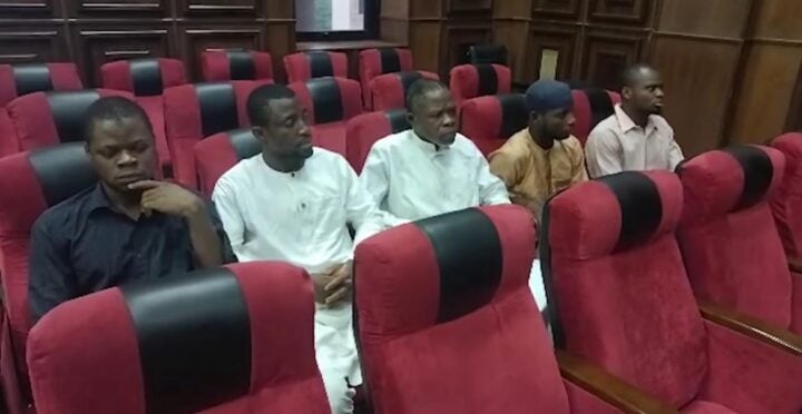 The suspects in court over alleged participation in Owo church attack