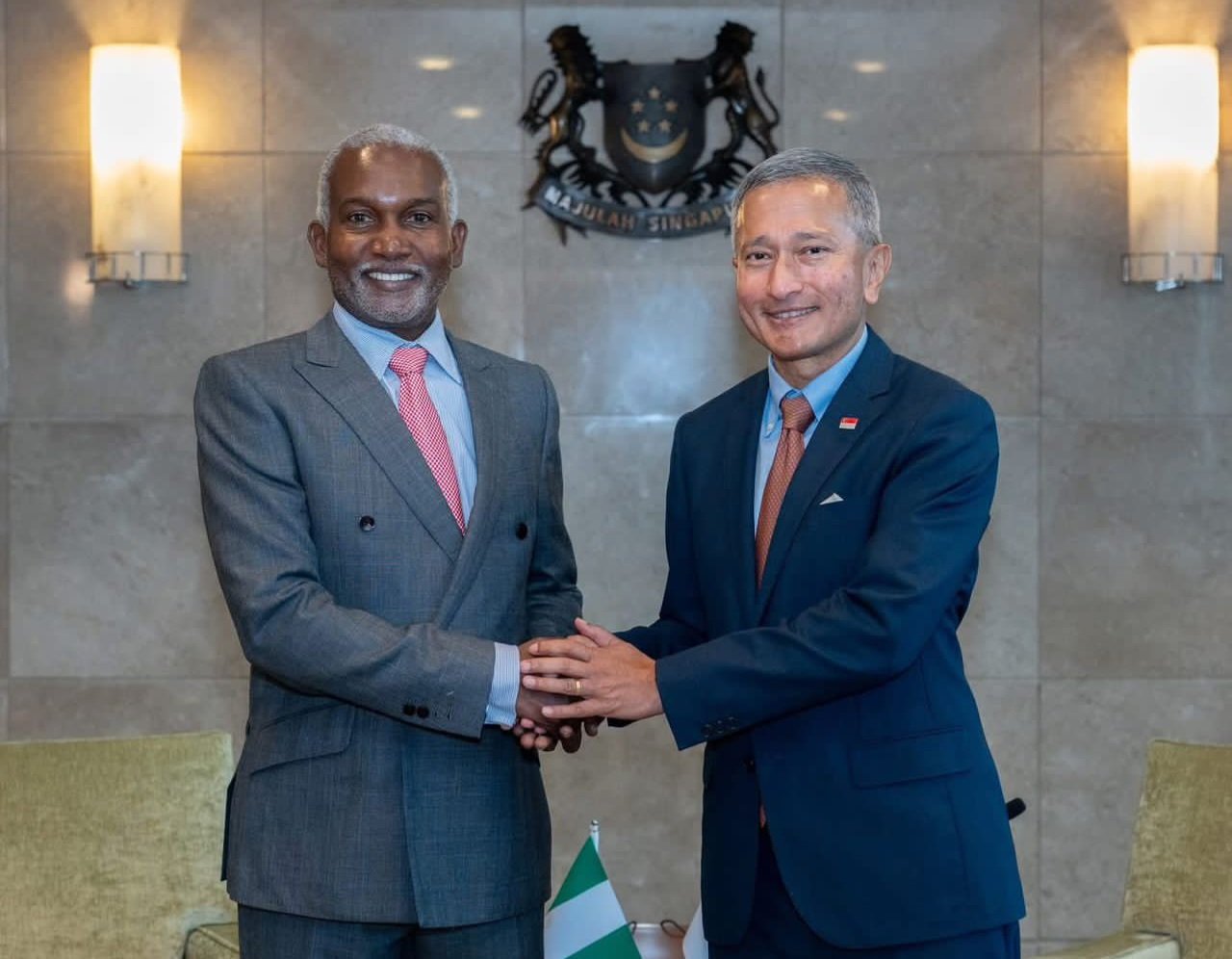 Nigeria, Singapore sign bilateral treaty to deepen economic partnership