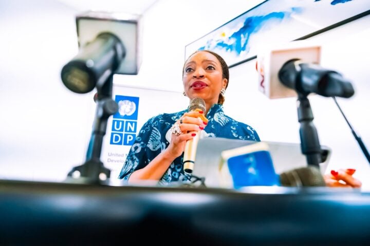 Jumoke Oduwole, the minister of industry, trade, and investment,