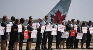 Air Canada halts operations as cabin crew begins strike