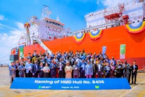 Tinubu inaugurates LPG vessel, says Nigeria will deliver sustainable energy beyond Africa