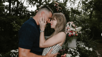 Taylor Swift and Travis Kelce