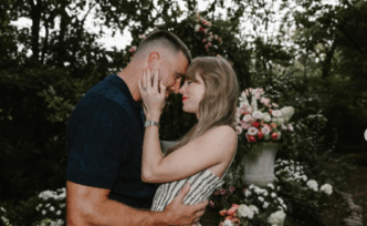 Taylor Swift and Travis Kelce