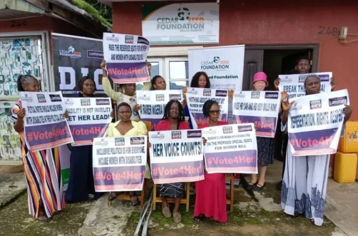 Vote for Her campaign | Photo: NAN