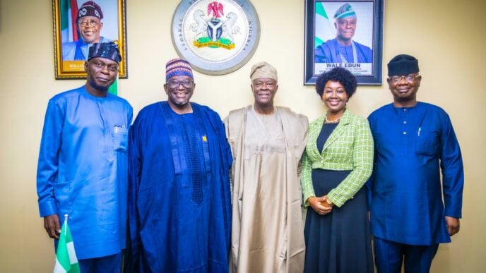 OPS visits Wale Edun, raises concern over limited access to trade finance
