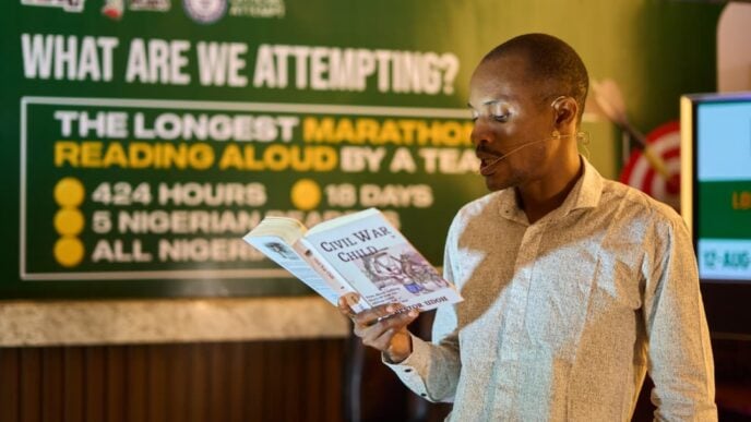 Nigerians aim for world record with 18-day reading marathon