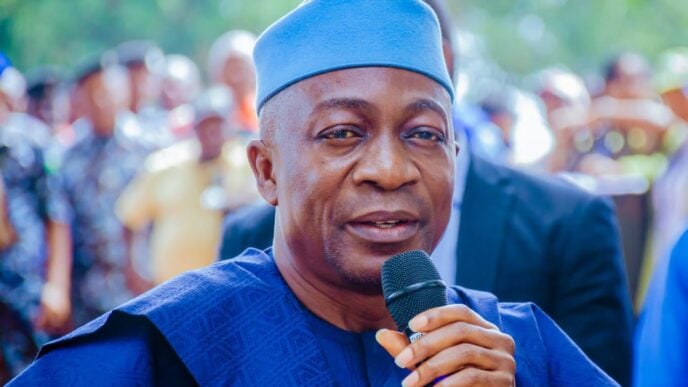Yemi Adaramodu, spokesman of the 10th senate,