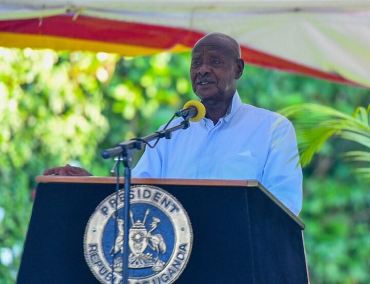 Yoweri Museveni, president of Uganda