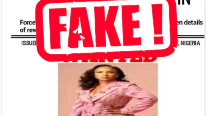 FAKE NEWS ALERT: We didn't declare Iyabo Ojo wanted, say police