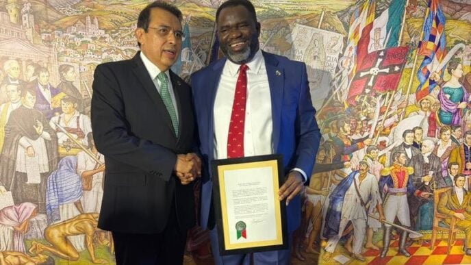 Biodun Otunola, newly appointed honorary consul of the embassy of Mexico