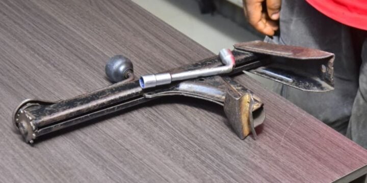 Gang busted in Lagos with an alleged car theft tool