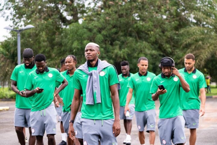 Super Eagles players prepare for World Cup qualifying match against Rwanda