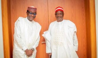 Abdulmumin Jibrin and Musa Kwankwaso