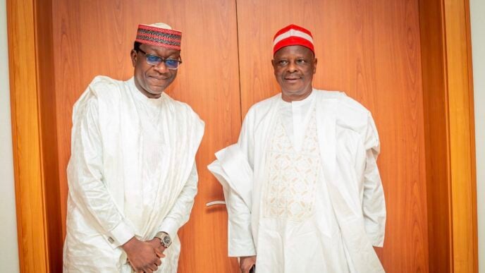 Abdulmumin Jibrin and Musa Kwankwaso