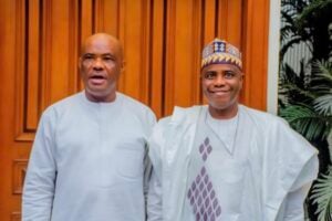 Nyesom Wike and Aminu Tambuwal