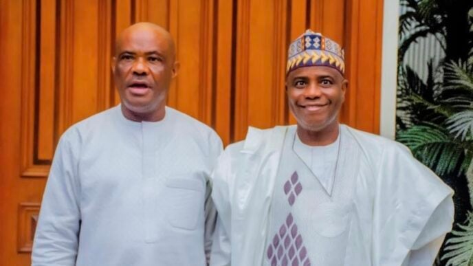 Nyesom Wike and Aminu Tambuwal