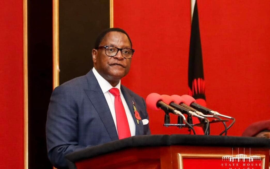 Malawi President Lazarus Chakwera