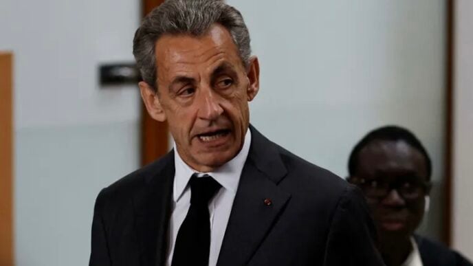 Former French President Nicolas Sarkozy