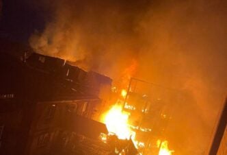 Lagos market fire incident
