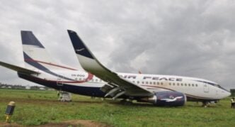 NSIB: Air Peace pilots, crew member tested positive for alcohol, drug after P'Harcourt runway incident