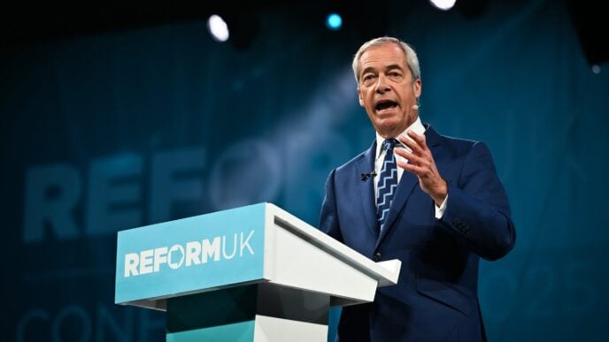 Nigel Farage, Reform United Kingdom (UK) leader