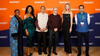 Osas Ighodaro and Bill Gates