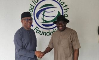 Peter Obi and Goodluck Jonathan