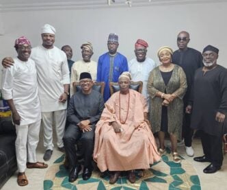 Peter Obi visits Ladoja
