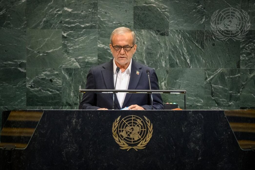 Iran's President Masoud Pezeshkian