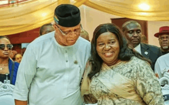 Eno with late wife | File photo