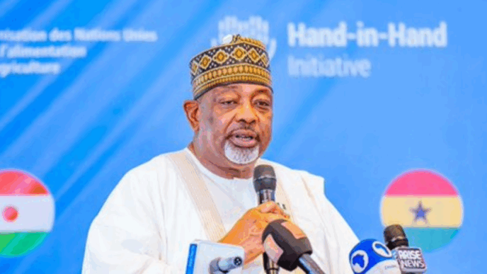 Abubakar Kyari, the minister of agriculture and food security