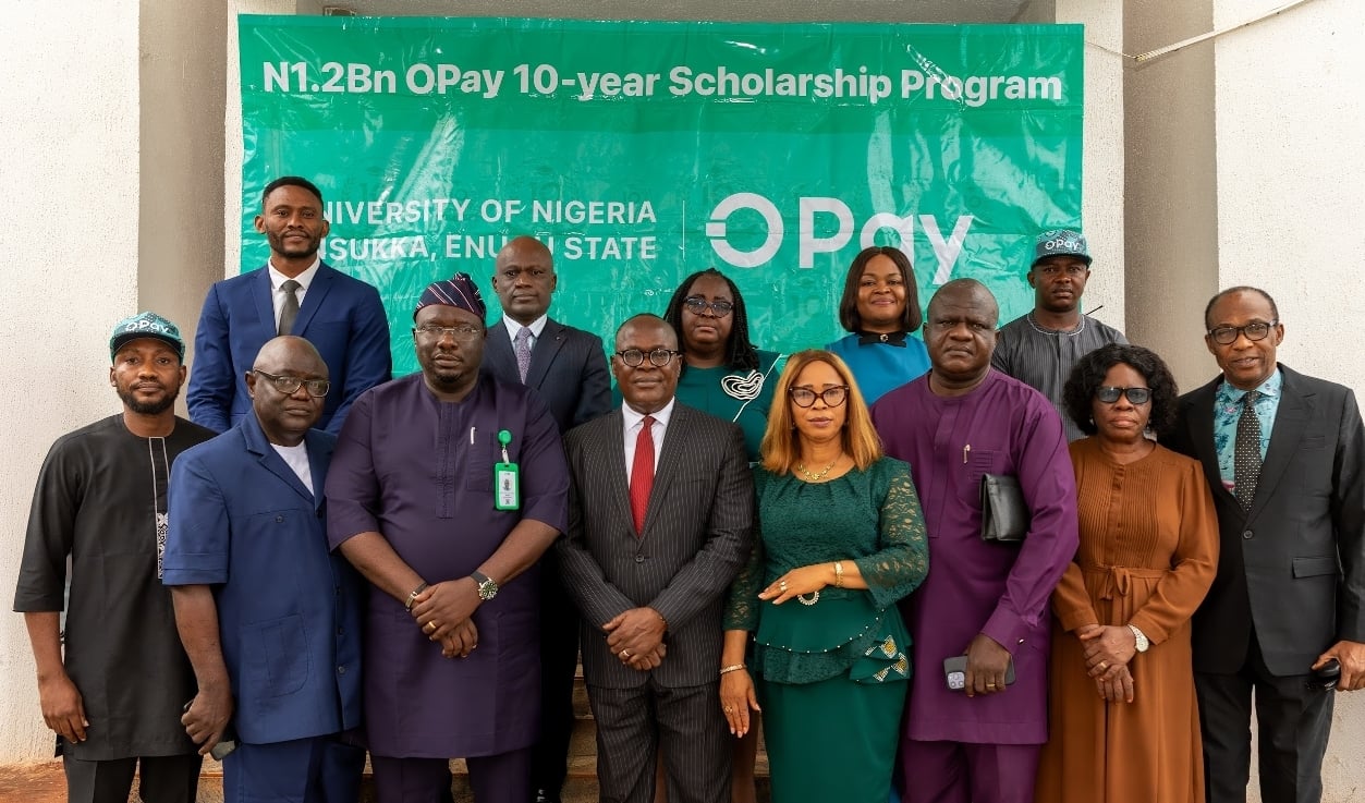 University of Nigeria Nsukka partners OPay in ₦1.2B 10-Year Scholarship Programme