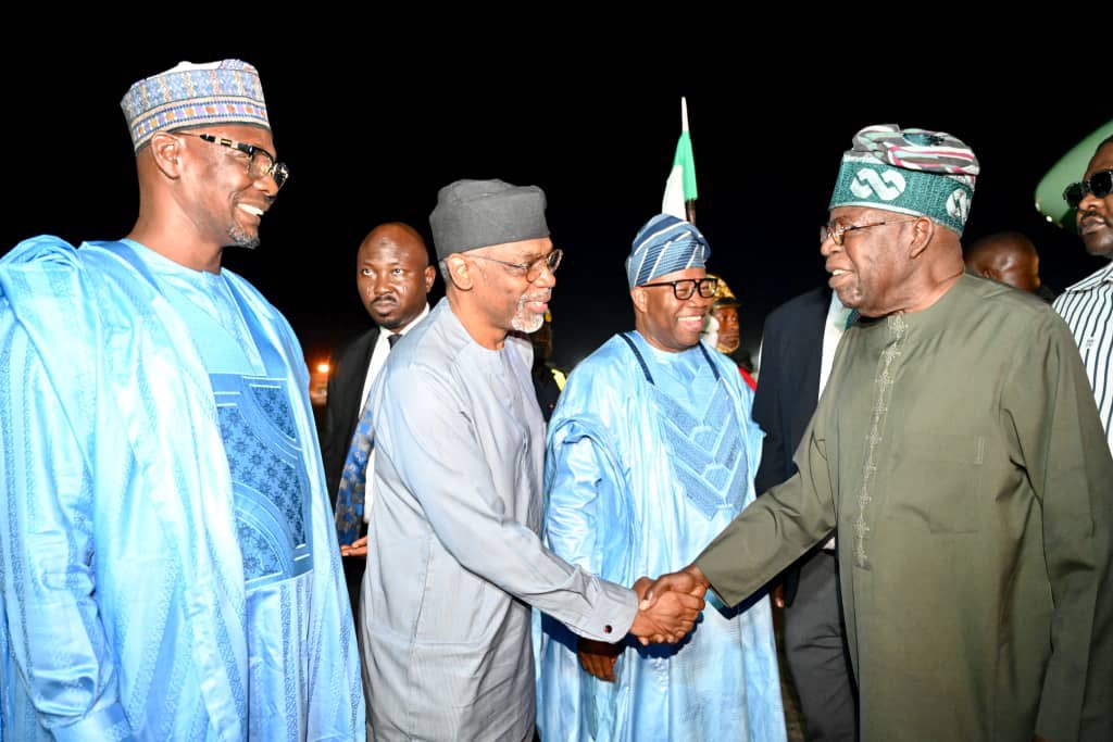 Tinubu returns from vacation