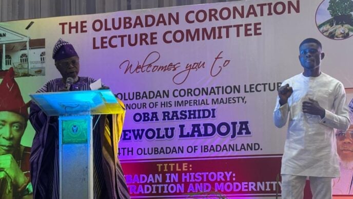 Toyin Falola lecture at the University of Ibadan