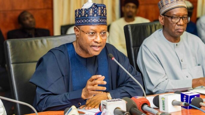Uba Sani, governor of Kaduna state