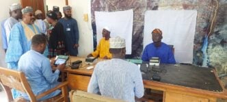 Voter registration exercise