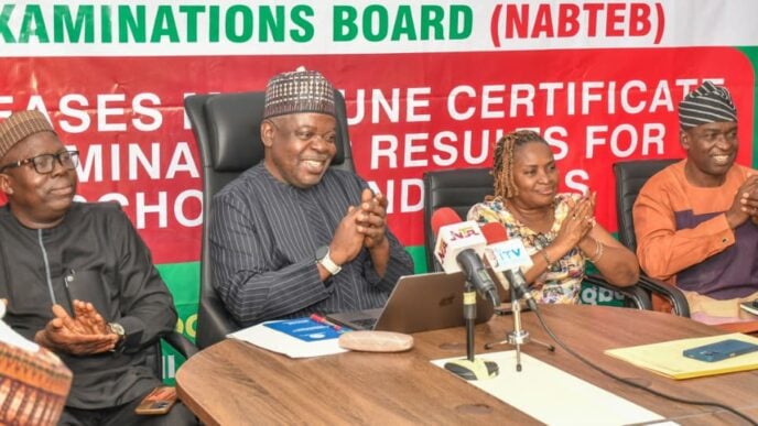 Credit pass rate grows to 68.18% as NABTEB releases June 2025 results