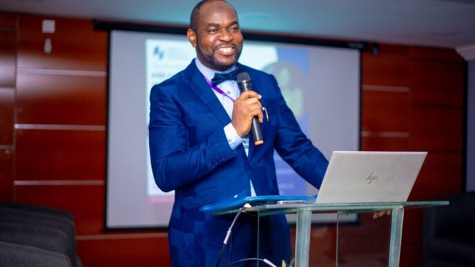 Mahfouz Adedimeji, vice-chancellor of the African School of Economics (ASE),