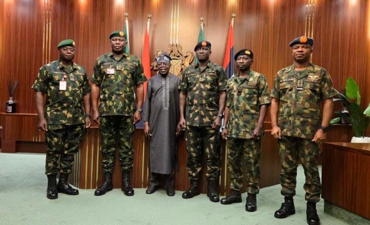 the new service chiefs