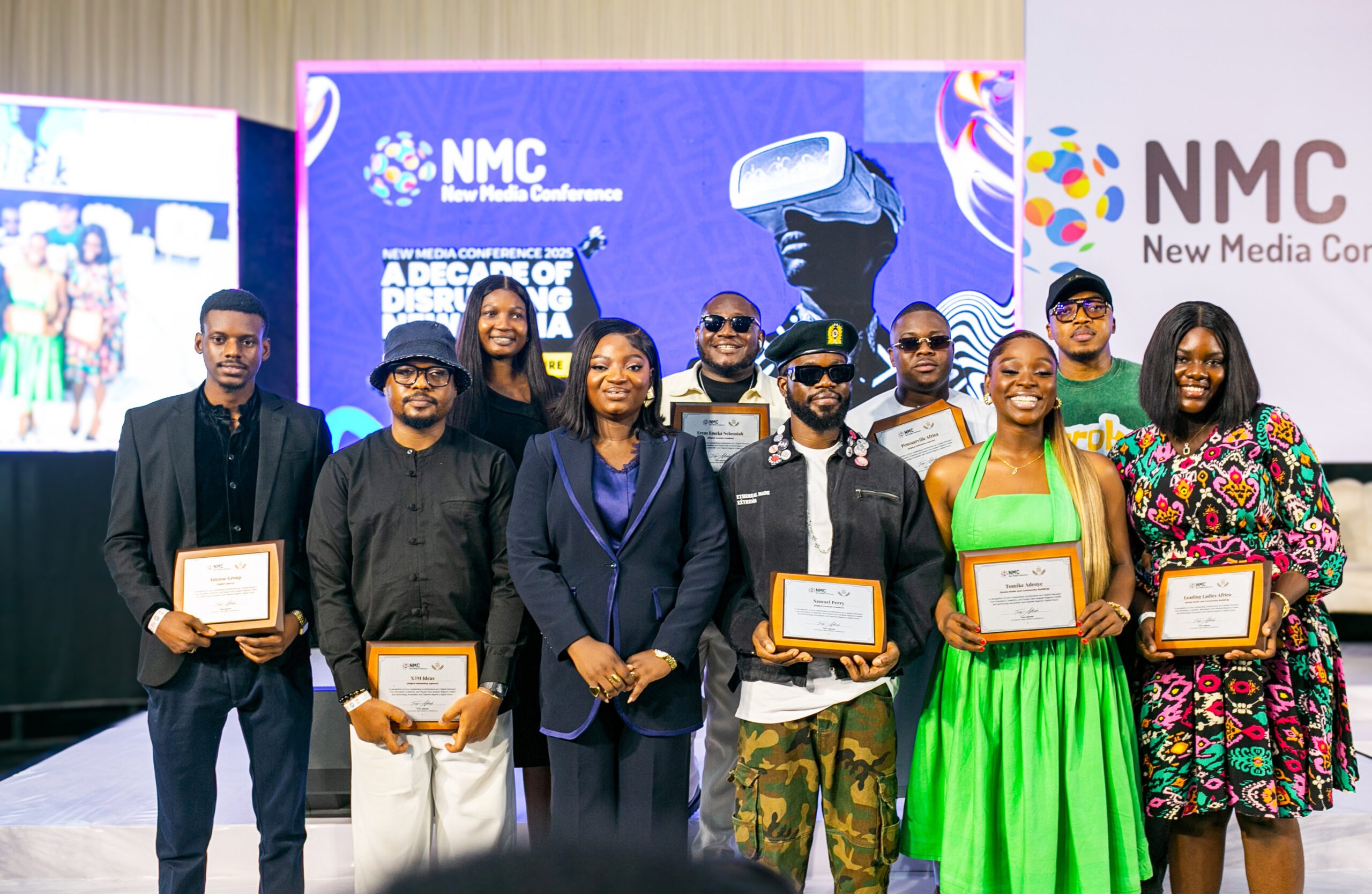PHOTOS: KieKie, Broda Shaggi, Aproko Doctor honoured at NMC 100 disruptors awards