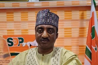 Shehu Gabam, factional national chairman of the Social Democratic Party (SDP)